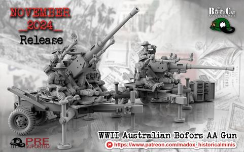WWII Australian Bofors AA gun