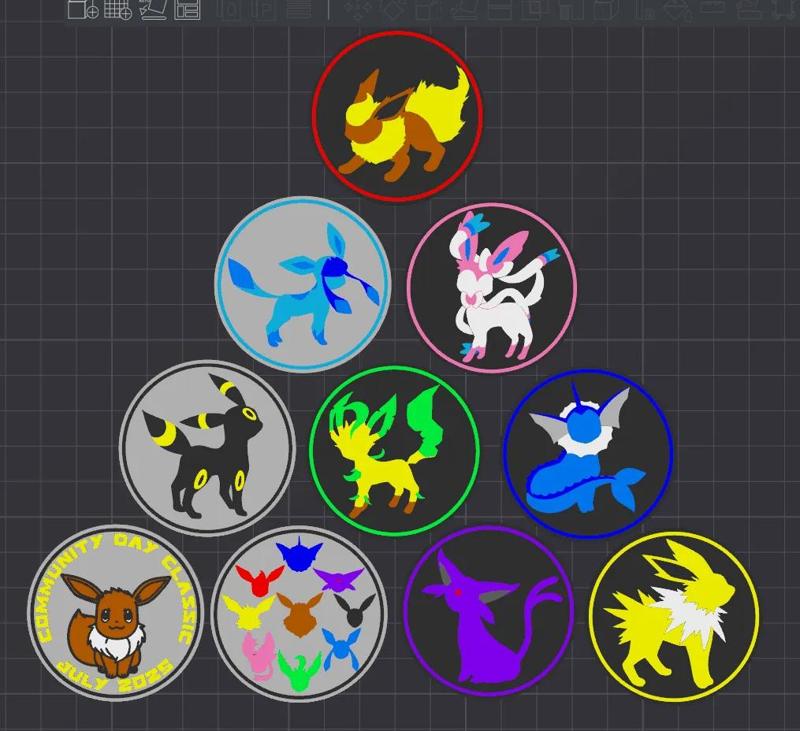Pokemon Go Community Day Classic #105 coin - Eevee   