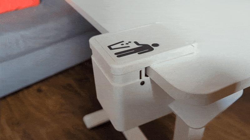 Desktop trash can (table waste bin)   