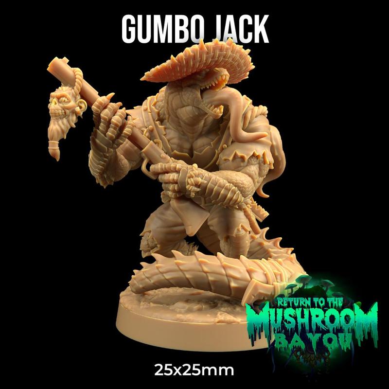 Gumbo Jack | PRESUPPORTED | Return To The Mushroom Bayou