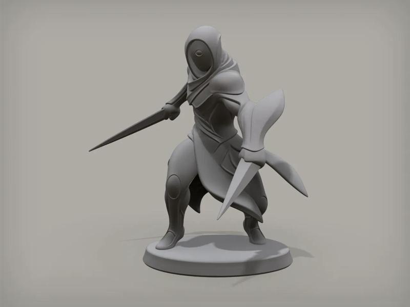 Silth, Superhero Statue   