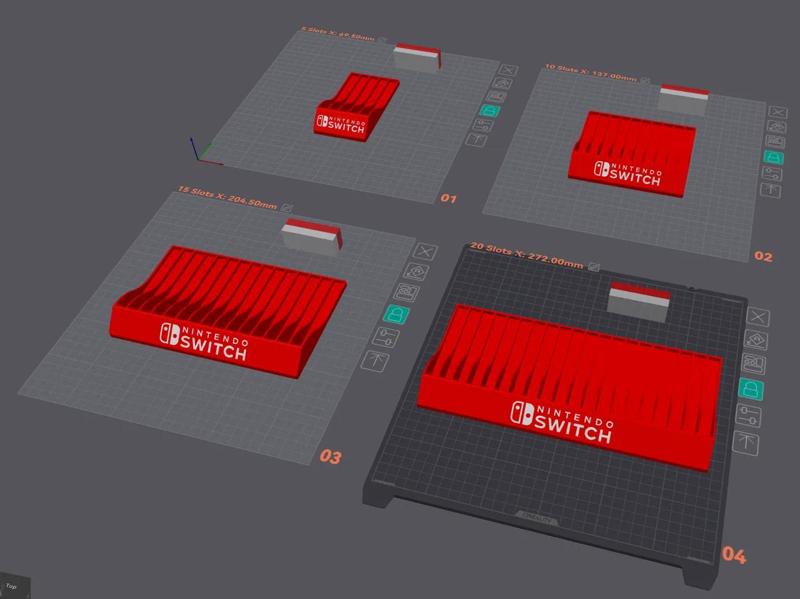 Nintendo Switch Game Holder (5,10,15,20 slots)   