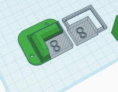 Totem S laser engraver risers and calliper mount
