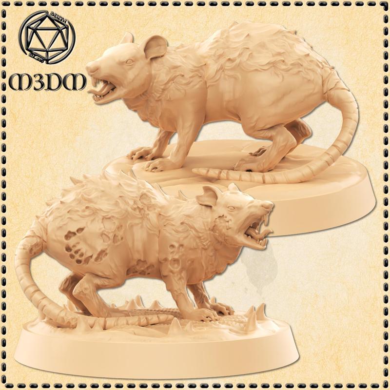 Giant Rats (Normal & Diseased)
