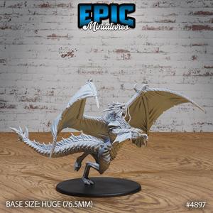 Platinum Dragon Chase / Legendary Drake / Mountain Monster Encounter / Magical Mount Beast / Treasure Guard / Flying Evil Predator / Winged Dragonborn Creature / Draconic Army