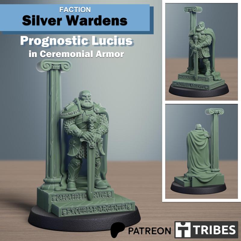 Silver Wardens Prognostic in Ceremonial Garb