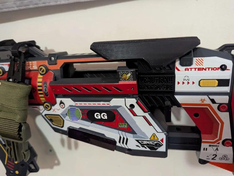 Jam door accessible righty cheek rest   