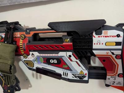 Jam door accessible righty cheek rest   