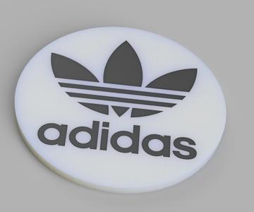 Adidas Fanart Coaster