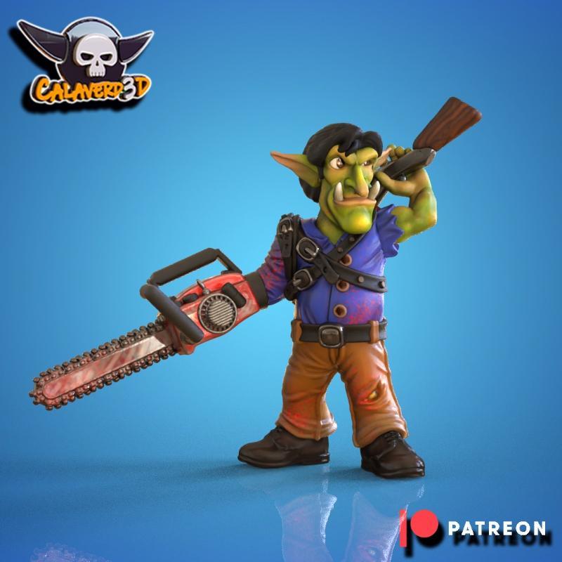 Goblin chainsaw demon slayer