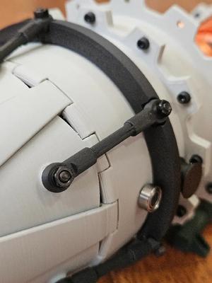 Print-In-Place Tie Rod for Turbojet Variable Nozzle   