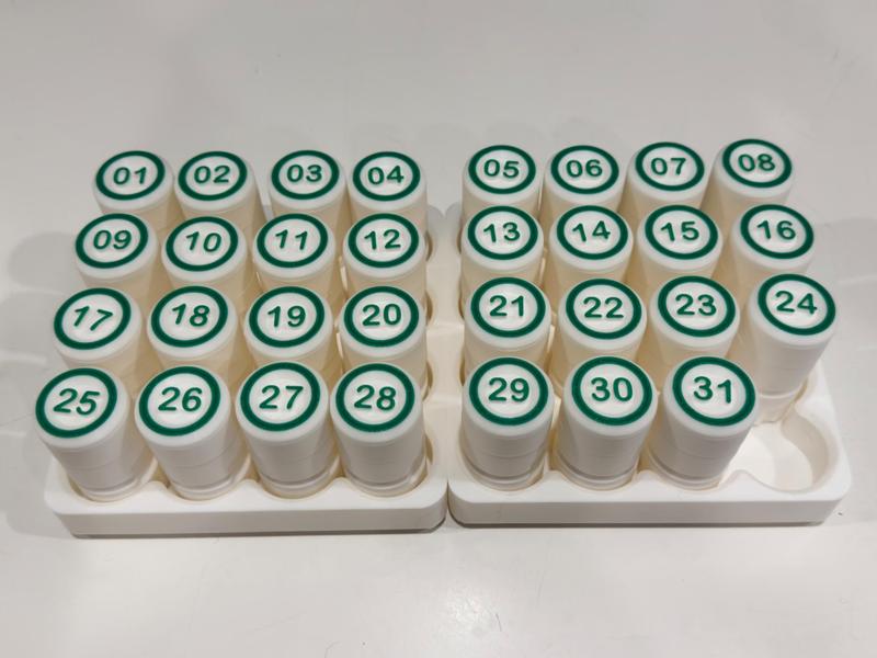 Pill Pod Month Date Caps