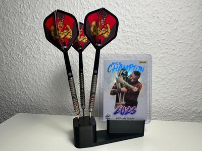 PDC Panini Card + Darts Holder