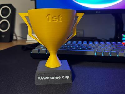 Customisable awesome cup
