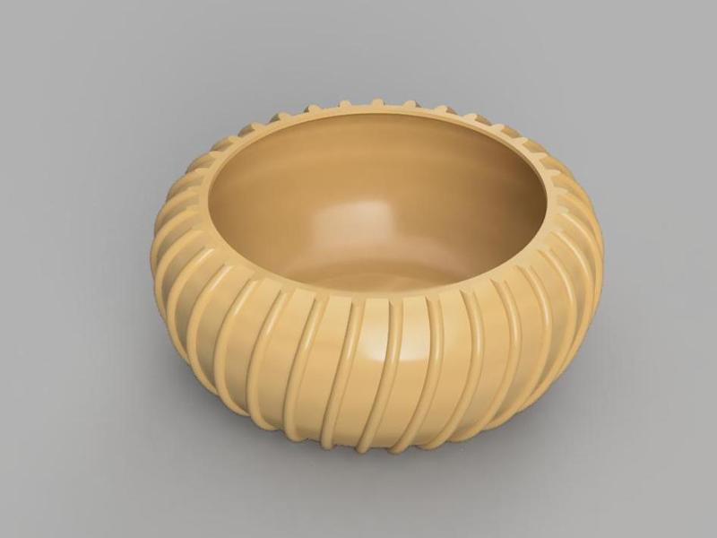 Key & coins bowl 