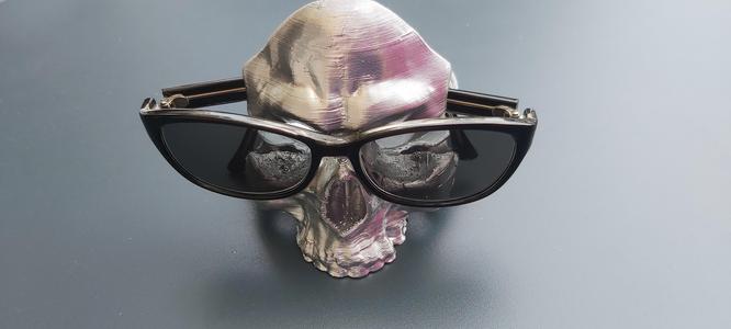 skull glasses lunettes adult enfant child holder support