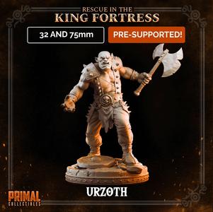 Orc minion - URZOTH- April 2023 - RESCUE IN THE KING FORTRESS -  MASTERS OF DUNGEONS QUEST