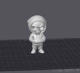 Skull Chibi streetwear