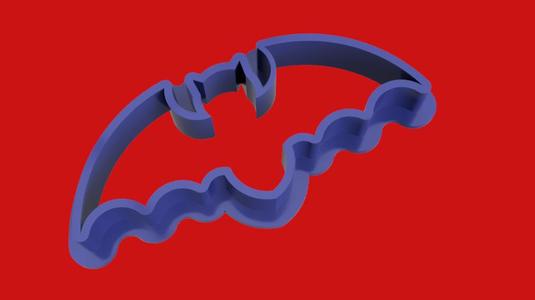 Bat cookie cutter