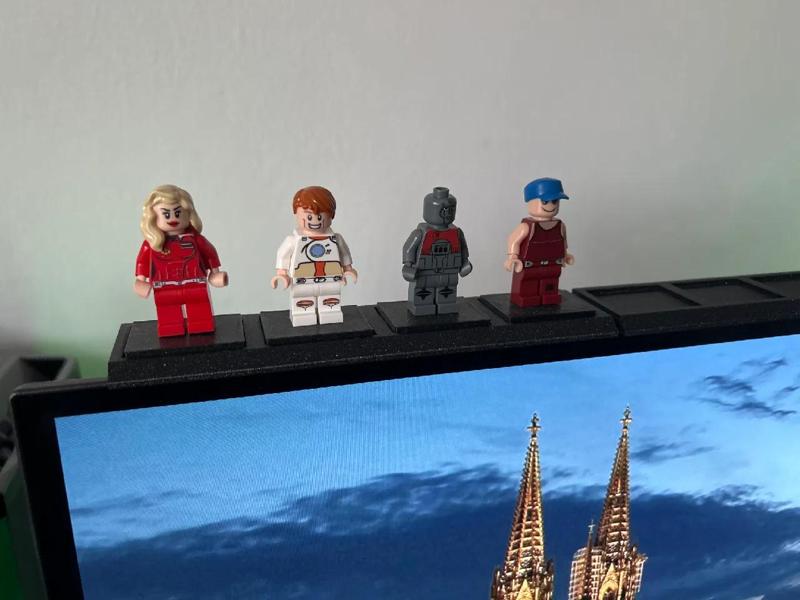 Lego Figur Stand Monitor   