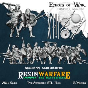 Numidian Skirmishers - Echoes of War: Punic Wars