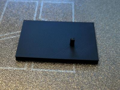 Action figure stand / base - peg is 2.9mm x 5mm