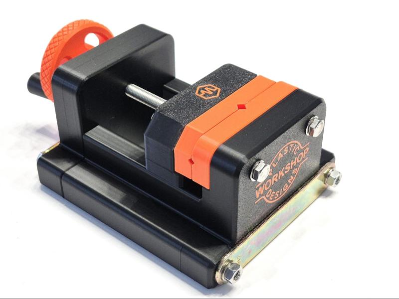 Drill press vise / bench vice - metal fasteners