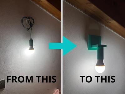 WALL LAMP HOLDER