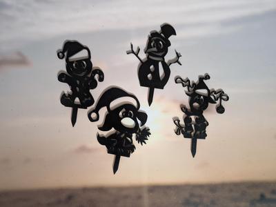 Christmas figures as decoration