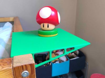 hanging nightstand for Ikea bed