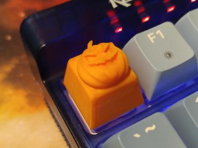 Pumpkin Keycap for Halloween