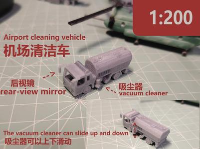 1:200 Airport Cleaning Vehicle