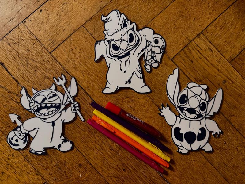 Ausmalbilder Stitch Halloween Nr.2 