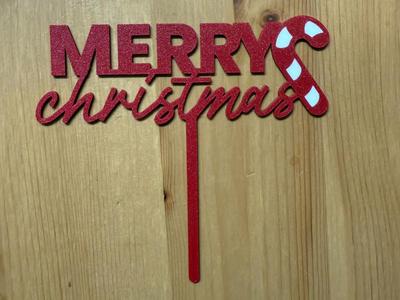 Christmas Cake Topper