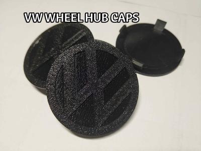 VW Wheel Center Hub Caps (Different Sizes)