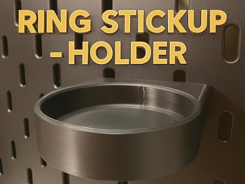 Ring StickUP Cam - Holder IKEA Skadis