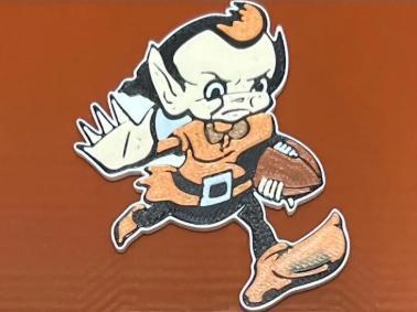 Cleveland Browns Brownie Mascot