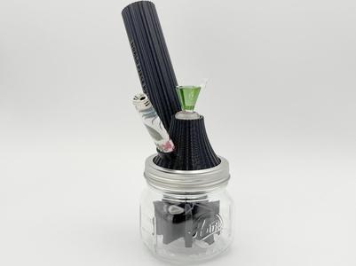 World Piece Mason Jar Bong