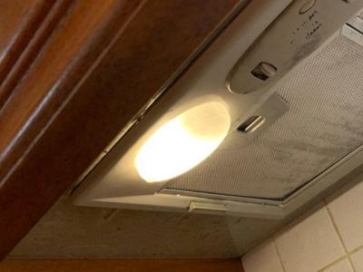 Stove lamp cover - eliptical