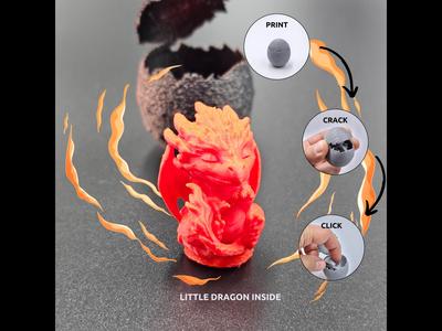 Dragon - Egg - Burnie