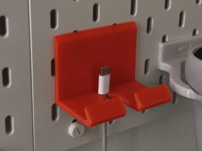 Skadis Smartphone Holder Print-In-Place