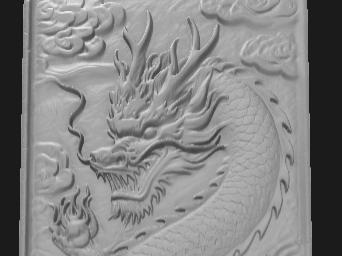 Dragon wall art 