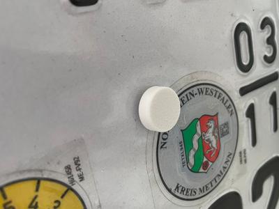 Motorcycle License Plate Screw Cover