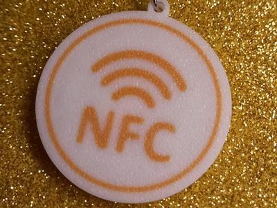 NFC Tag Keychain - Editable