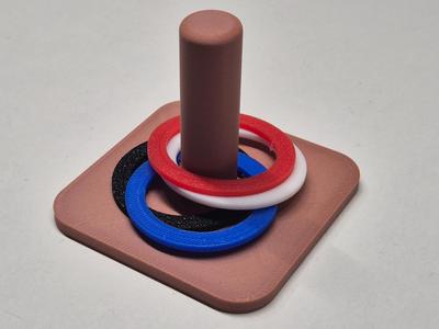 Ring Stacking Pole