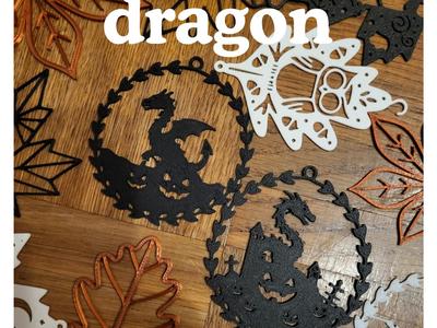 Dragon Halloween Ornament Collection hanger