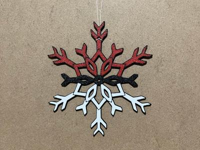 Pokeball Snowflake Ornament