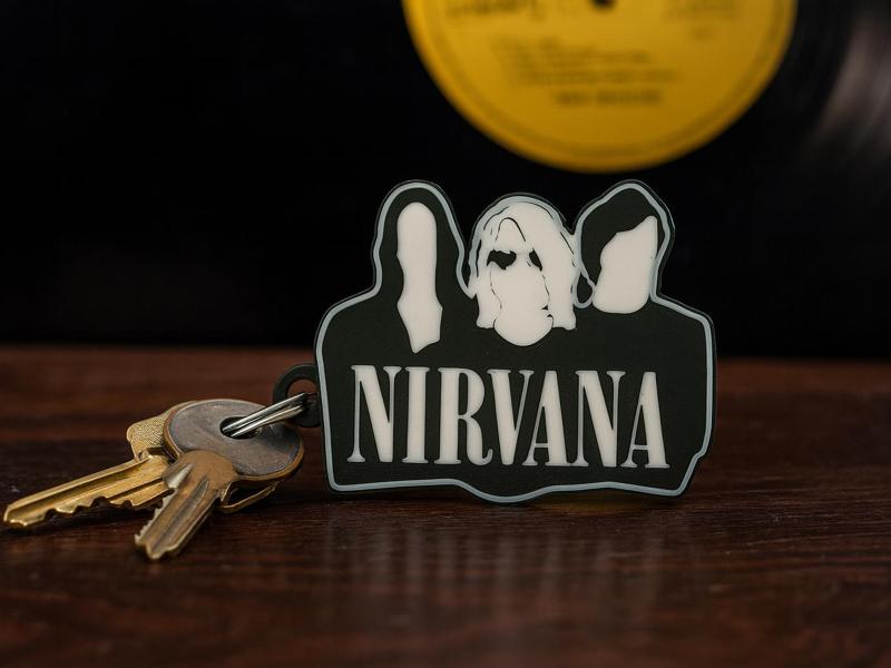 nirvana keychain