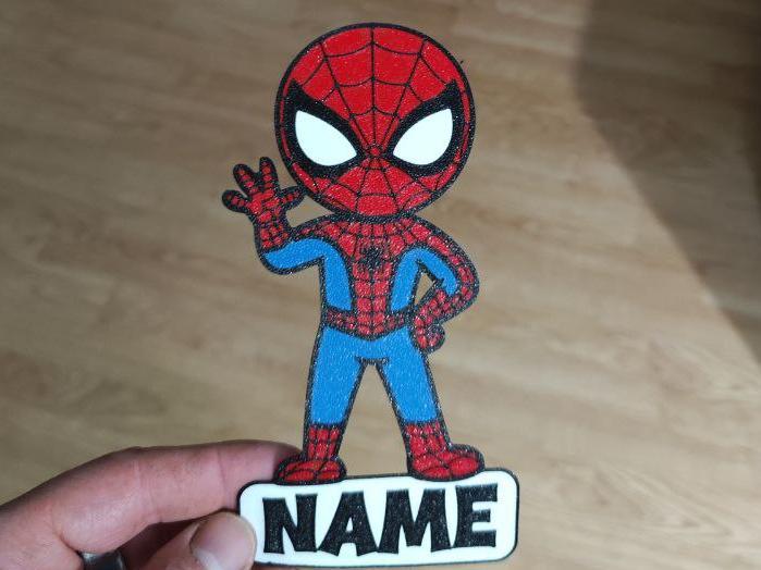 SPIDERMAN 4-YOUR NAME