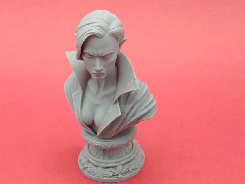 Vampire bust model